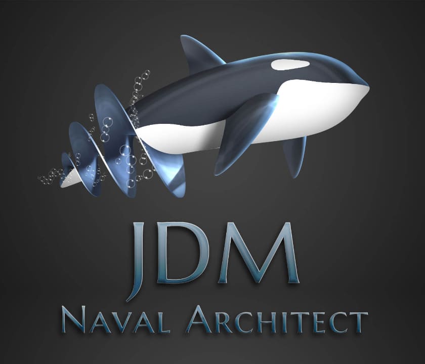 JDM Naval Architect brand identity